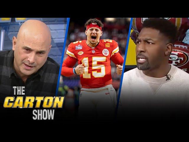 Patrick Mahomes earns 3rd Super Bowl MVP, are the Chiefs the new Patriots? | NFL | THE CARTON SHOW