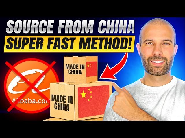 How to Source Products from China | SUPER FAST METHOD!