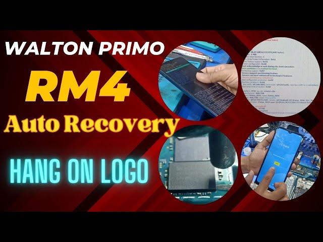 Walton Primo RM4 Auto Recovery / Hang On Logo/ Dead Solution