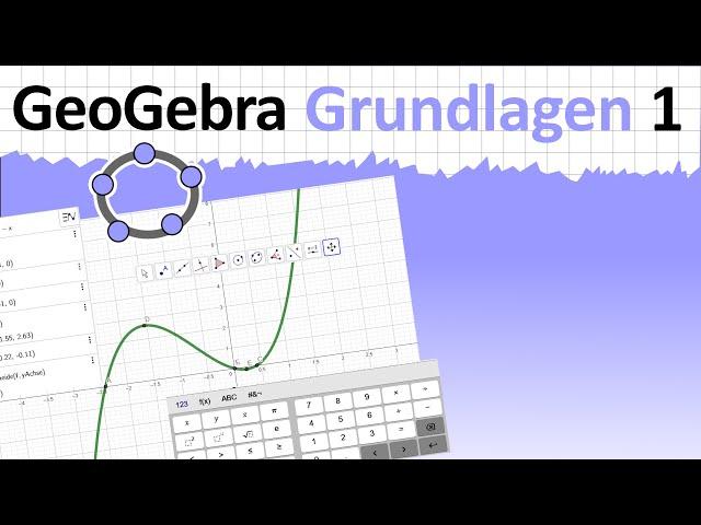 GeoGebra | Ein paar Grundlagen - #01