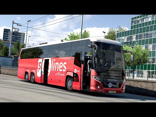 [1.50] Scania New Touring | Ets 2 Best Top Most Realistic Bus Mods in 2024 [Real 2K Ultra Graphics]