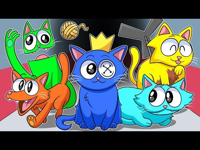 RAINBOW FRIENDS, But They're CATS?! Rainbow Friends 2 Animation