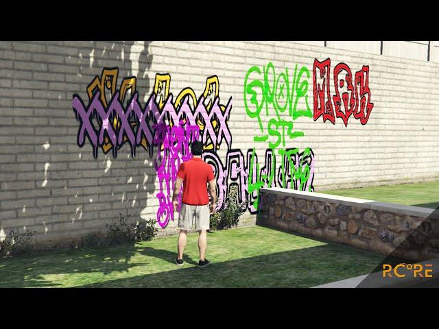 Graffiti/Spray Text on Walls v2