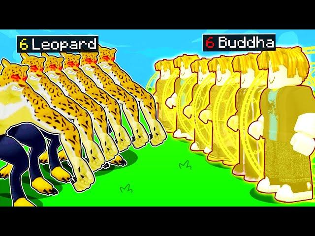 6 Leopard Vs 6 Phật Tổ Buddha Trong Blox Fruits | Roblox