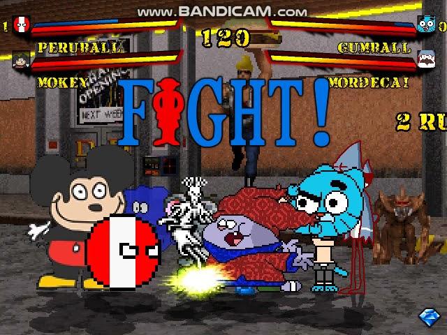 mugen-Team LingoGamer618 vs Team Cartoon Network