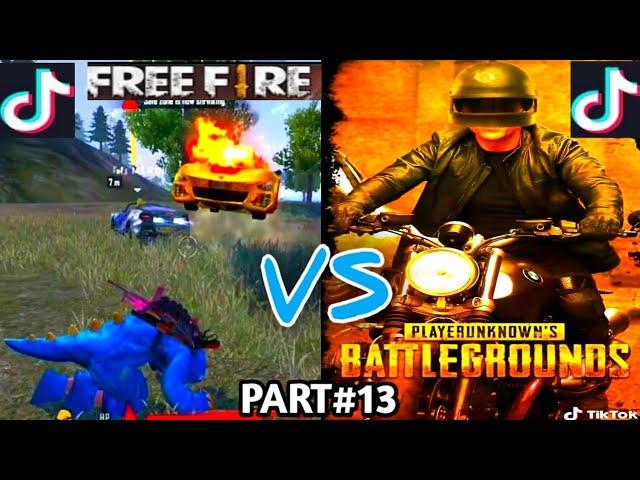 FREE FIRE VS PUBG || TIK TOK VIDEO part#13 by || IGB.HASNAIN