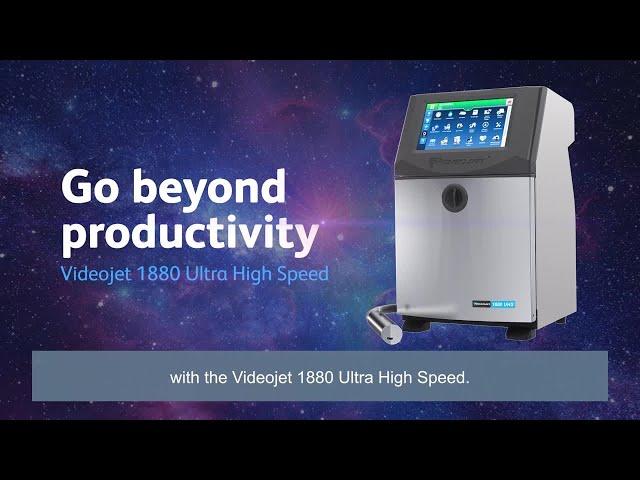 1880 UHS – the ultimate coding solution for high-speed production lines