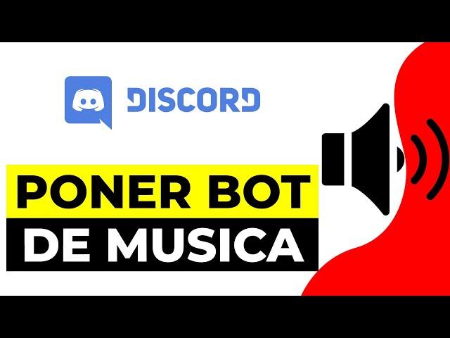 Discord Como Poner bot de Musica 2024 | Como Poner Musica en un Servidor de Discord