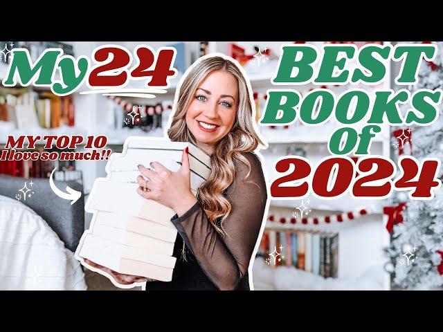 My 24 BEST BOOKS of 2024!