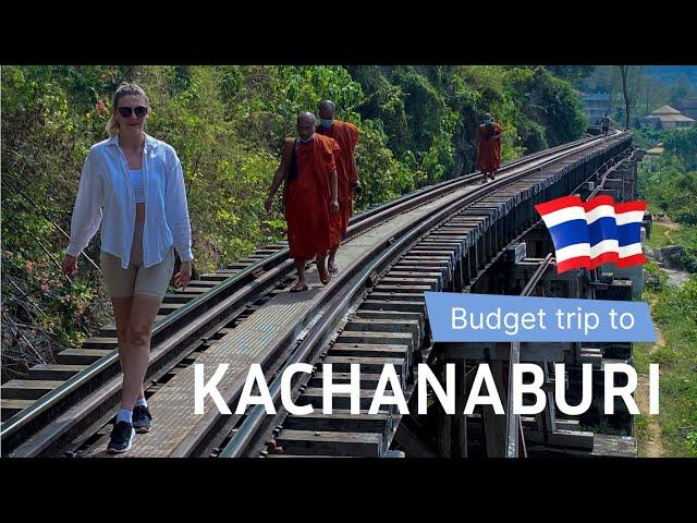 Traveling to Kachanaburi by train / Erawan fall + Death railway + Krasae Cave