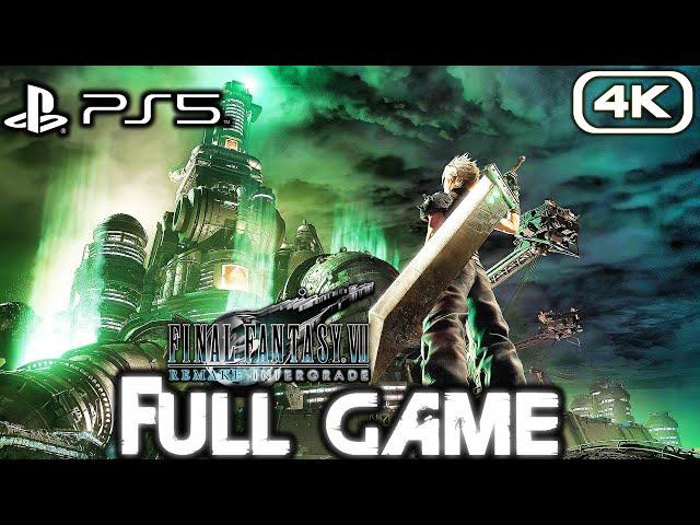 FINAL FANTASY 7 REMAKE Gameplay Walkthrough FULL GAME (4K 60FPS) No Commentary