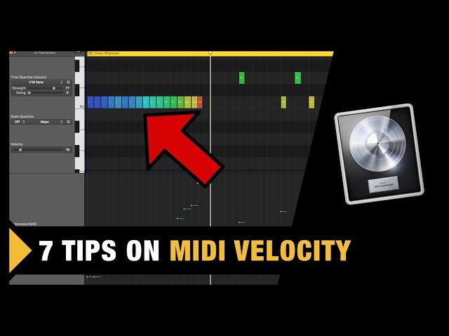 7 Great Tips on Piano Roll Velocity in Logic Pro X