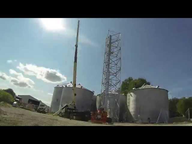 Grain Leg and Tower Construction