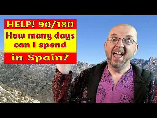 90/180 day rule HELP! How do I work out how many days I have left in Spain?