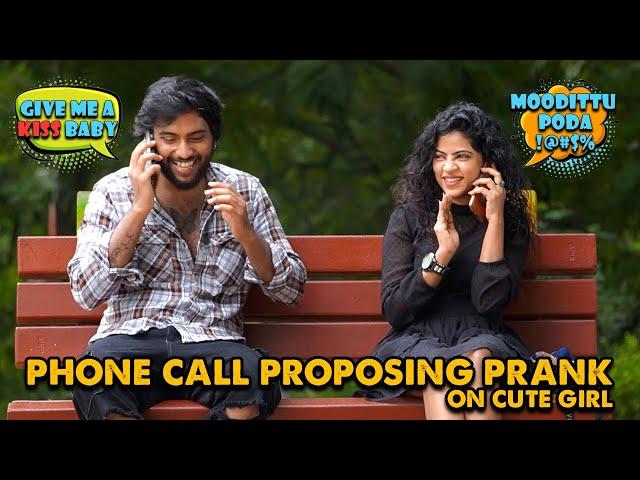 Phone Call Proposing Prank On Cute Girl️ | Kovai Kusumbu | Kovai 360*