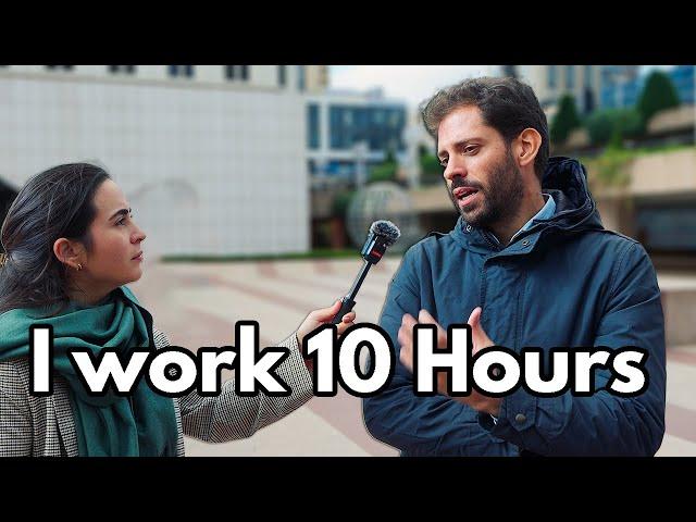 How Long do Spanish People WORK in a Day?