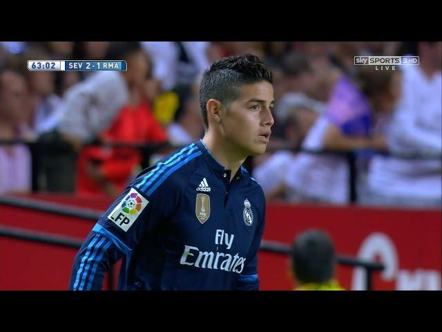 James Rodriguez Vs Sevilla (A) 15-16 HD 1080i by JamesR10™