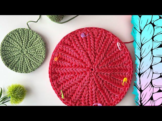  100% FANTASTIC!!! THE MOST BEAUTIFUL PERFECT CIRCLE. Super Crochet Project