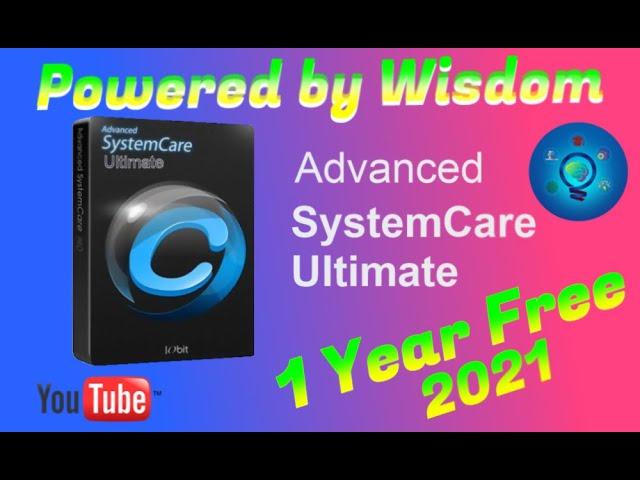 Advance System Care Ultimate 1 Year Free Subscription 2021