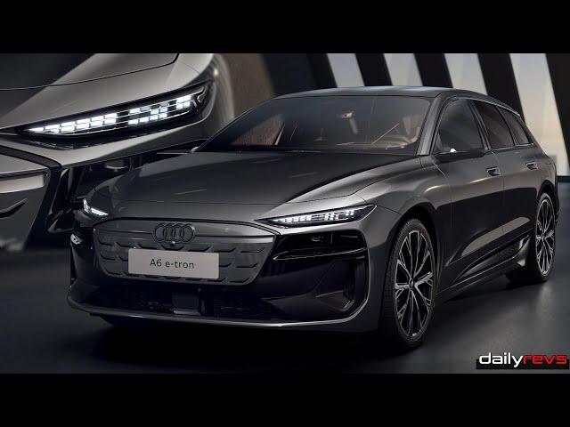 2025 Audi A6 Avant e-tron | Digital OLED Lighting Technology !