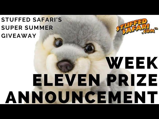 WIN A WOLF WITH STUFFED SAFARI'S SUPER SUMMER GIVEAWAY