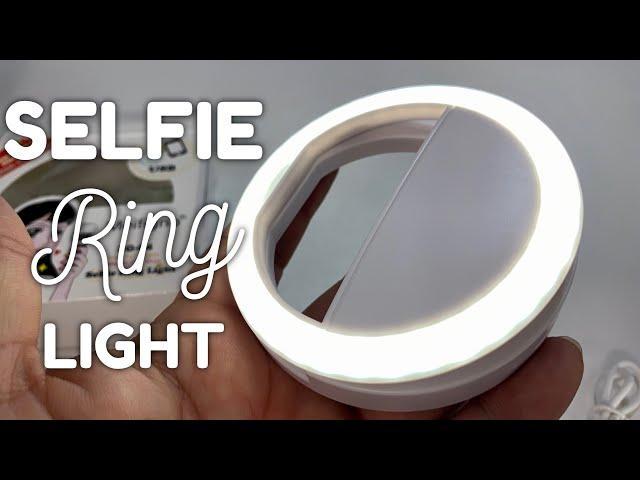 LED Clip-On Selfie Ring Light for Smartphones Review