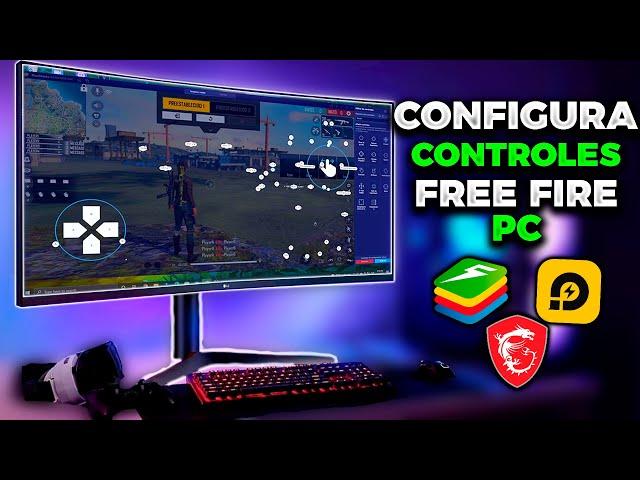 ️COMO CONFIGURAR TECLADO FREE FIRE PC BLUESTACKS 5, MSI, LD PLAYER 2024 (ACTUALIZADO Y COMPLETO)️