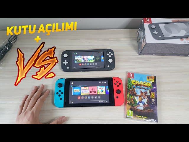 Nintendo Switch VS Lite! Kutu Açılımı + Detaylı Kıyaslama!