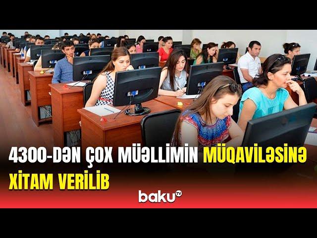 Müəllimlərin sertifikasiyası üçün nə qədər vakansiya təqdim olunub?