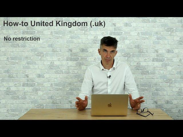 How to register a domain name in United Kingdom (.uk)