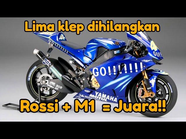 Musuh bebuyutan Honda !! inilah YZR M1 Pembunuh Raja pertama di motoGP..