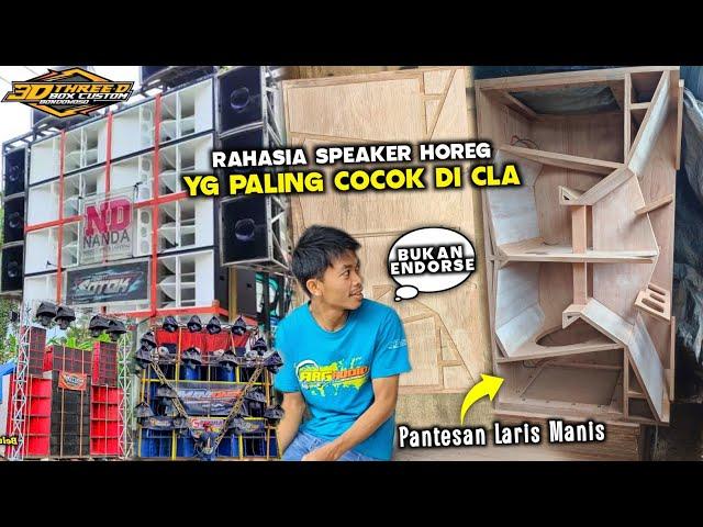 Banyak Diminati Tapi Gak Tau Speaker Horeg yg paling Cocok di Box CLA Balap 3D