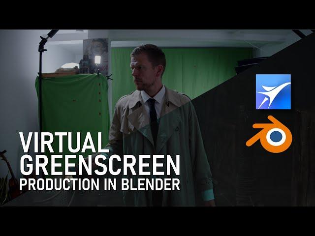 Breakdown Virtual Production in Blender #blender #blendertutorial #b3d #blenderanimation #jetset