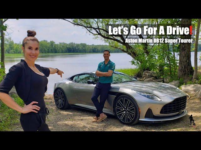 Let's Drive: Inside the 2024 Aston Martin DB12 Super Tourer!