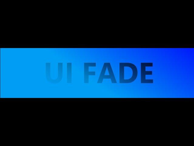 Fade Ui using animator unity tutorial | Easy way to fade out ui unity3d