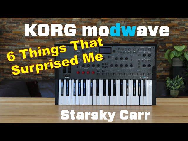 Korg Modwave // 6 Things I didn't know (even after watching all the reviews)