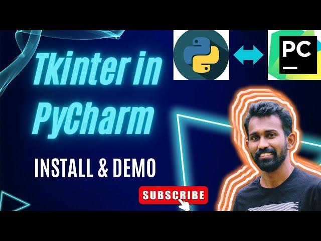 How To Install Tkinter In PyCharm IDE  Tkinter Demo  Latest Version WindowsTkinter ಕಿಂಟರ್ 