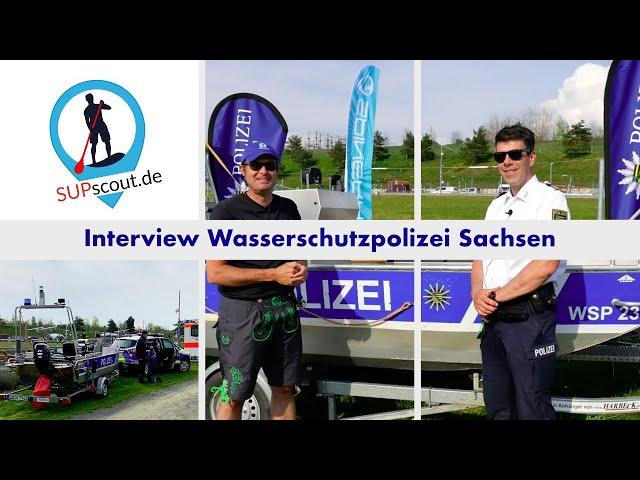 Interview Wasserschutzpolizei Sachsen