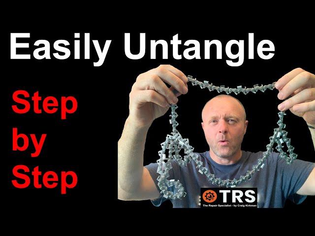 Worlds Easiest Chainsaw Chain Untangling Guide!  (by Craig Kirkman)