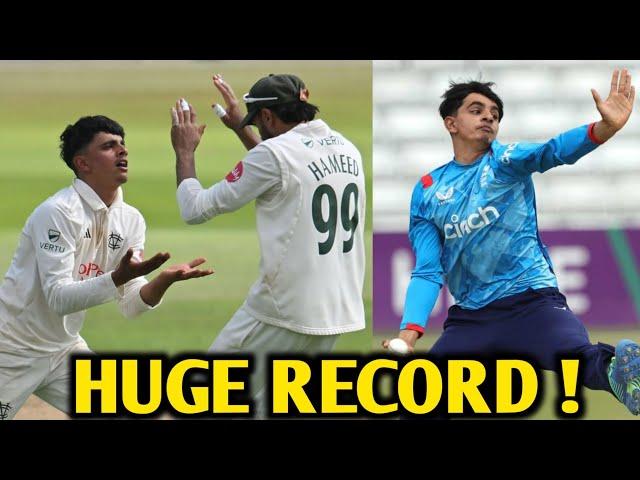 Farhan Ahmed Breaks 159 Years Old Record