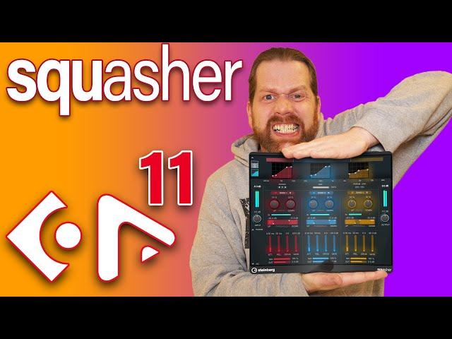 Squasher - New Upward AND Downward multiband compressor plugin in Cubase 11and Nuendo 11