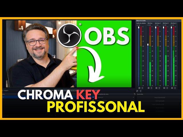 Como Fazer Chroma Key Profissional Gastando Pouco com Obs Studio! 