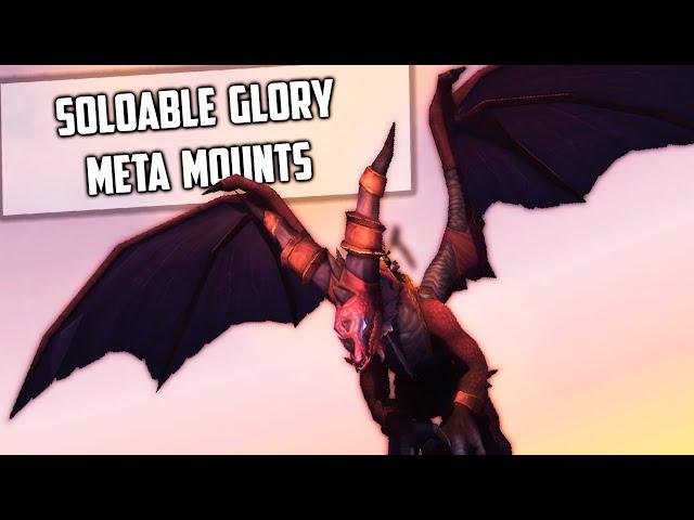 All Soloable Glory Mount Achievements in World of Warcraft