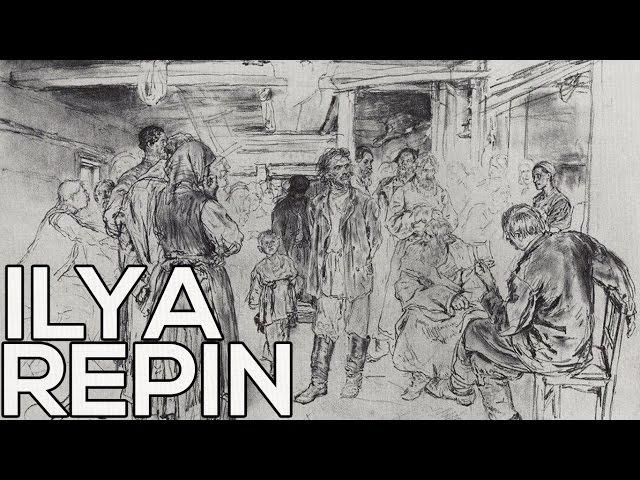 Ilya Repin: A collection of 77 sketches (HD)