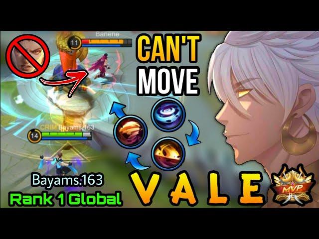 CAN'T MOVE!! The Storm is Coming! - Top 1 Global Vale by Bayams.163 - MLBB