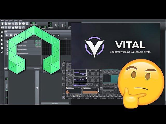 I Used Vital Synth Plugin to Make the Dubstep Music in LMMS