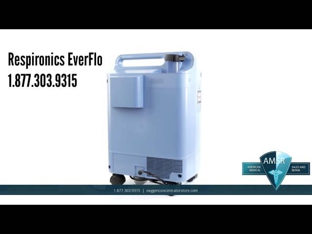 360 Degree View of the Respironics EverFlo Stationary Concentrator