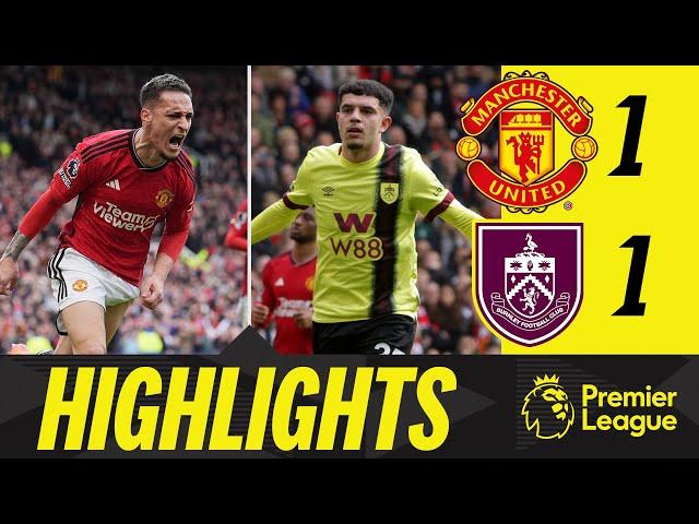 Amdouni Equaliser Secures HUGE Point at Old Trafford! | HIGHLIGHTS | Manchester United 1-1 Burnley