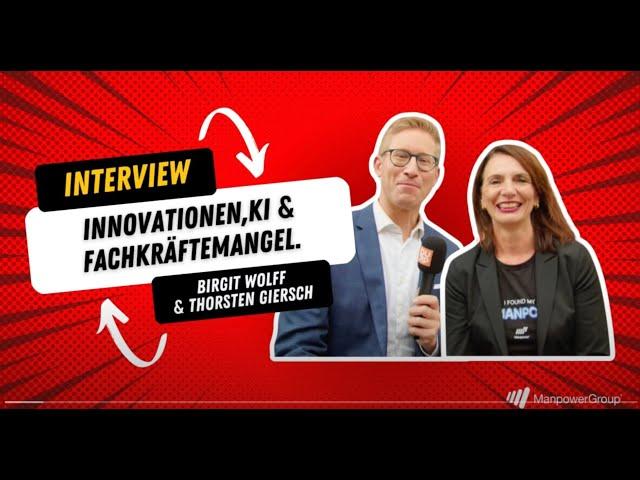 KI und Fachkräftemangel – Ein Blick in die Zukunft! Interview mit Birgit Wolff & Thorsten Giersch.