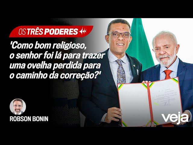 Robson Bonin questiona Otoni de Paula sobre visita a Lula | Os Três Poderes